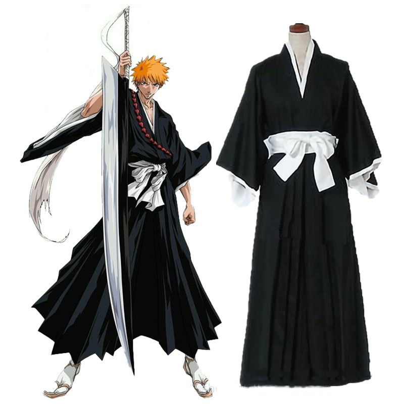 Bleach Captain Coat - أزياء بليتش كوتشيكي روكيا التأثيرية كوروساكي