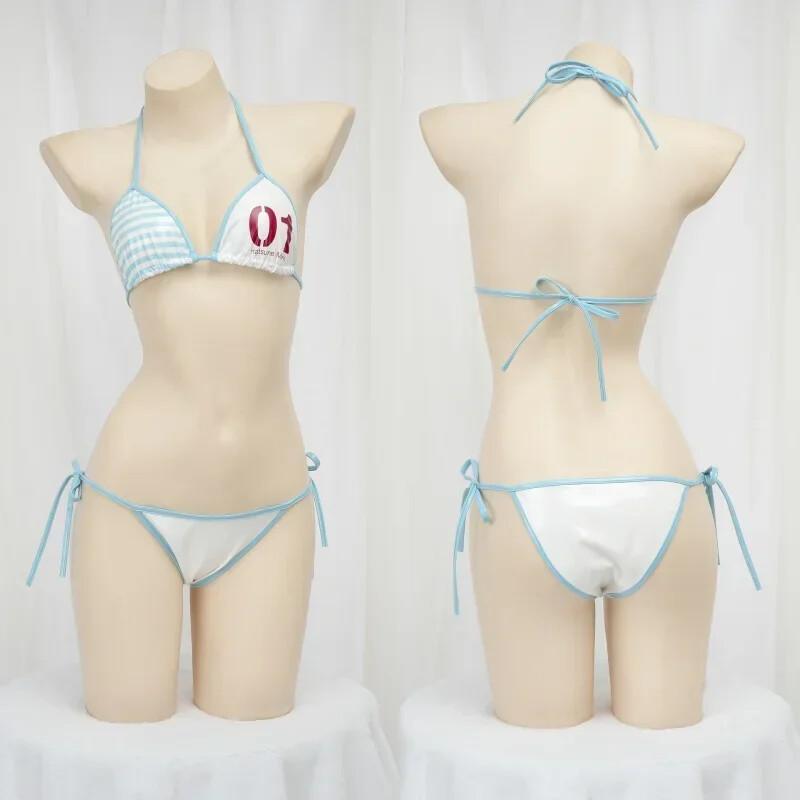 Anime Cosplay Bikini - زي تنكري أنمي ياباني لفتاة لطيفة،