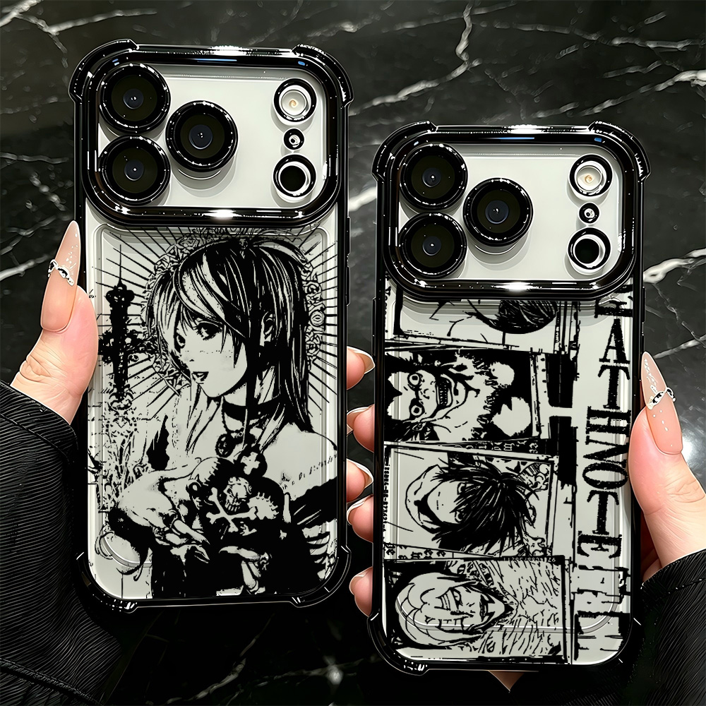 Death Note Replica - جراب هاتف مطلي جديد مضاد للسقوط