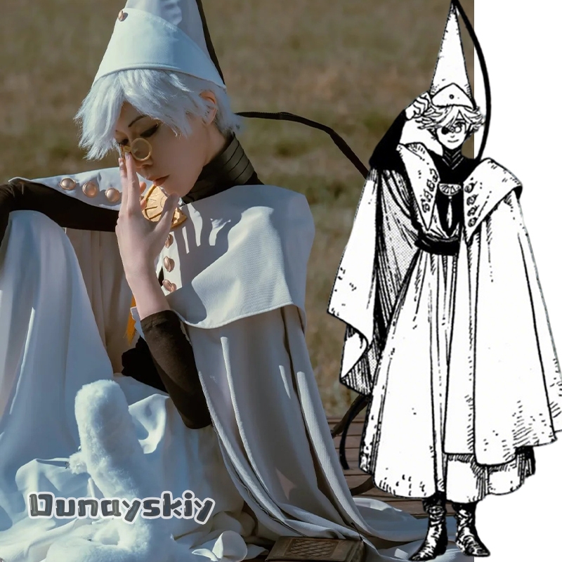 Anime Cosplay Diy - زي كوسبلاي كوفرى: قبعة ساحرة، رداء