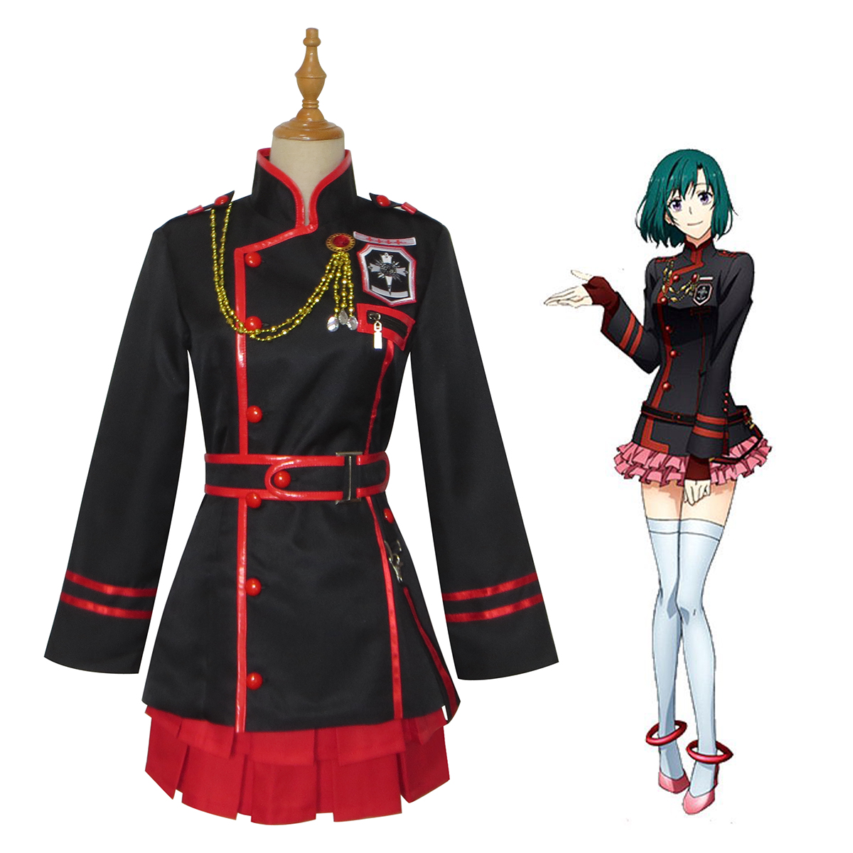 زي تنكري لشخصية لينالي لي من د - مراجعة Anime Cosplay Dress For Men وسعره
