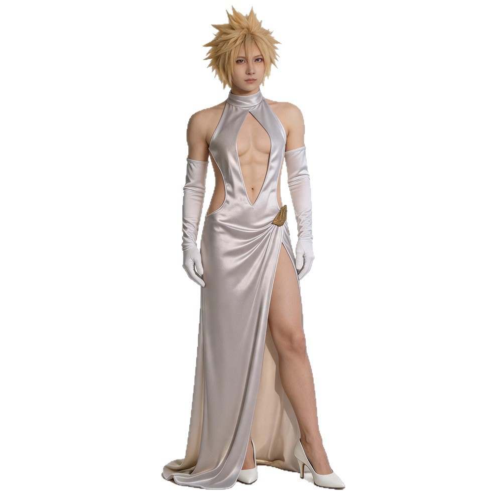 زي تنكري لشخصية كلاود سترايف م - مراجعة Anime Cosplay Dress For Men وسعره