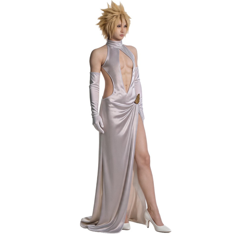 زي تنكري لشخصية كلاود سترايف م - مراجعة Anime Cosplay Dress For Men وسعره