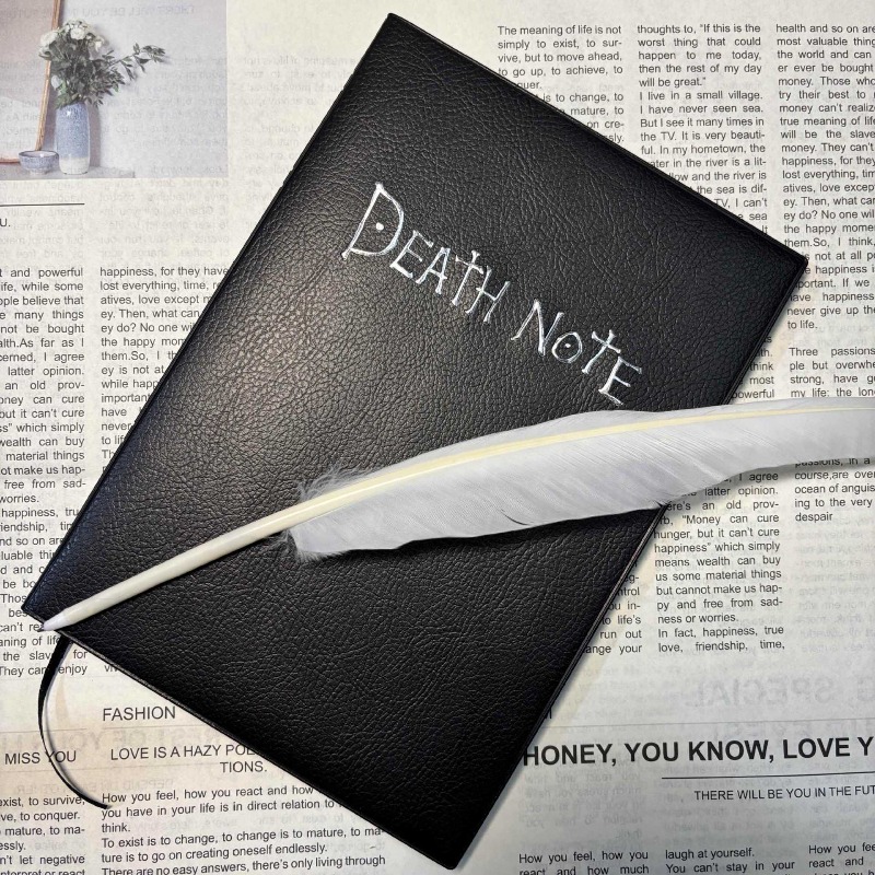 دفتر ملاحظات ديث نوت جديد قابل - مراجعة Death Note Replica وسعره