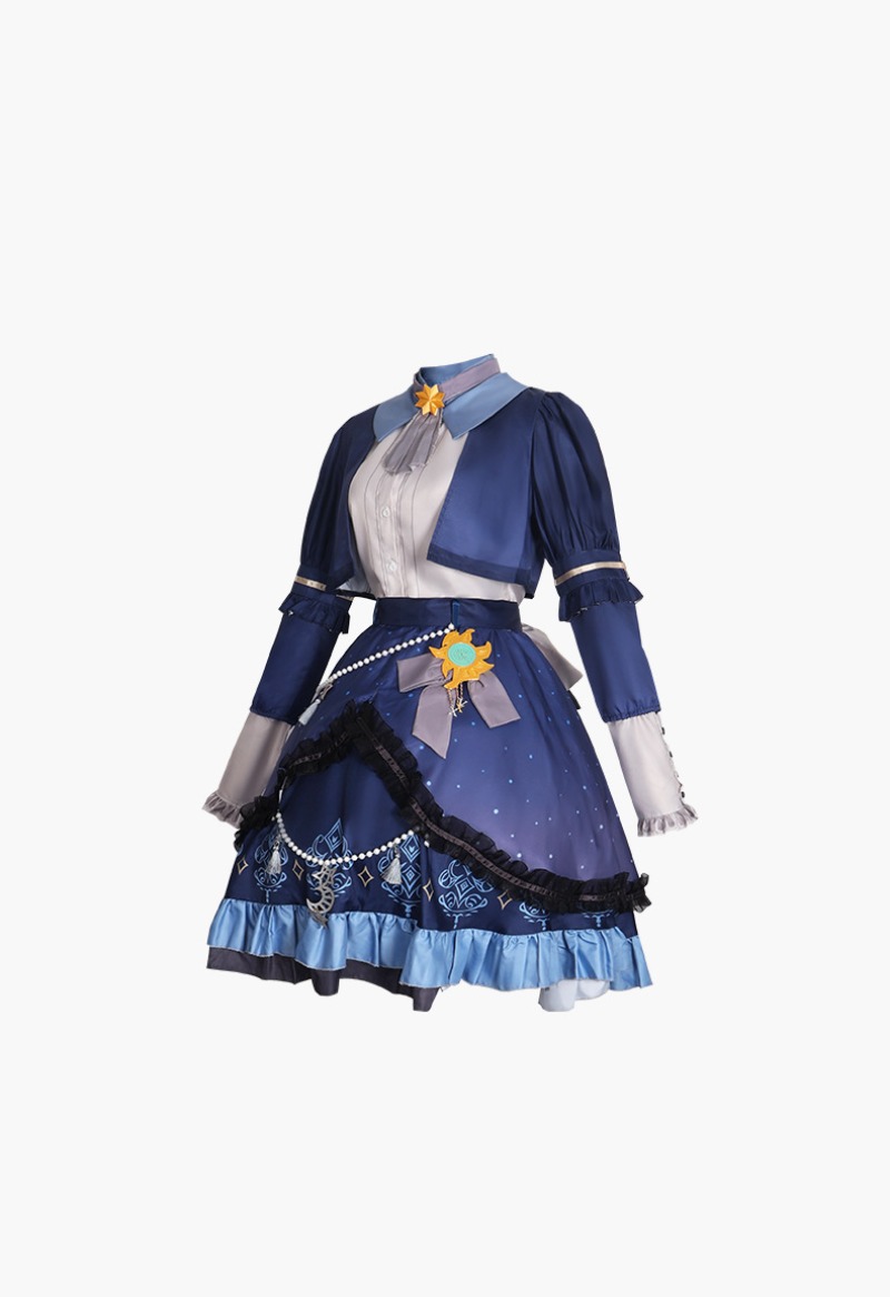 2025 PJSK نجوم فستان ملون ل Ak - مراجعة Anime Cosplay Women وسعره