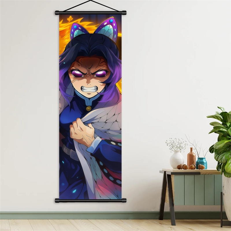 لوحة فنية معلقة من قماش شينوبو - مراجعة Anime Cosplay Props وسعره