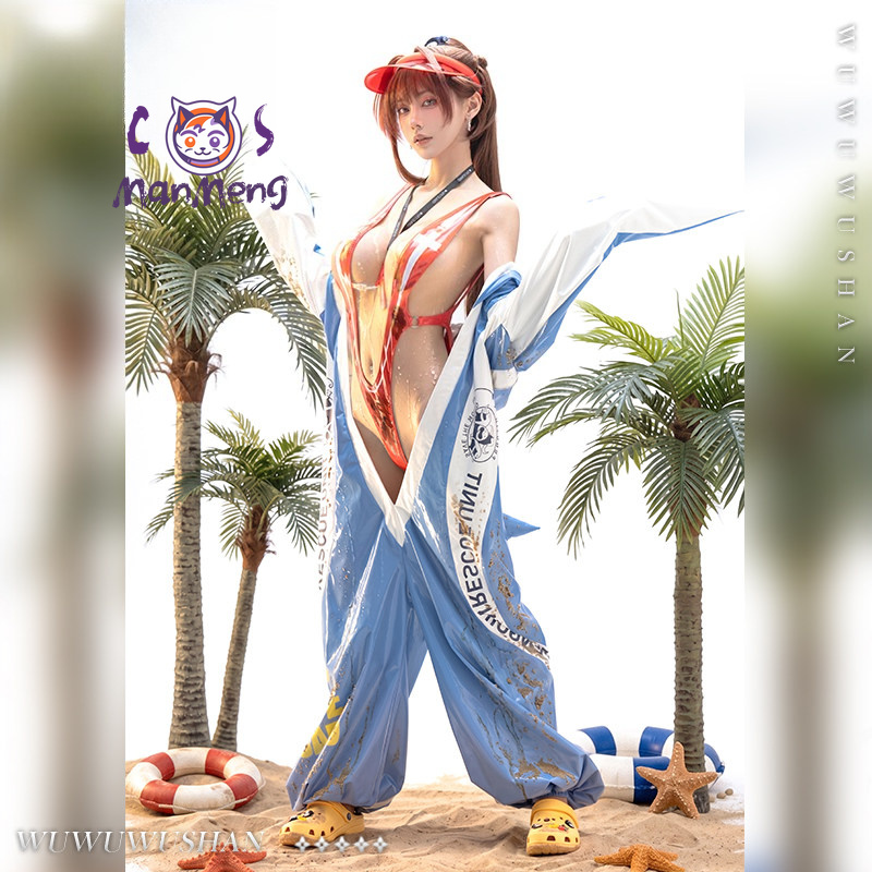 زي سباحة مارسيانا NIKKE للتنكر - مراجعة Anime Cosplay Bikini وسعره