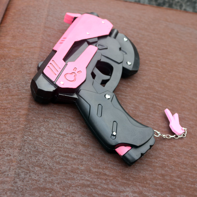 حجم حقيقي D.Va مسدس بندقية سلا - مراجعة Anime Cosplay Real وسعره