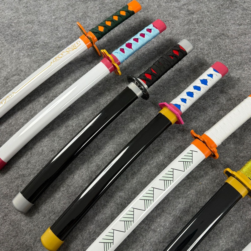 16 بوصة Tomioka Giyuu Katana أ - مراجعة Anime Cosplay Real وسعره