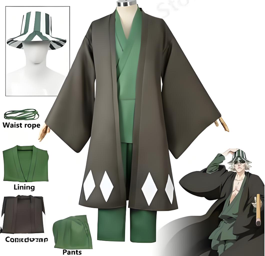 حار أنيمي بليتش تأثيري Urahara - مراجعة Bleach Captain Coat وسعره