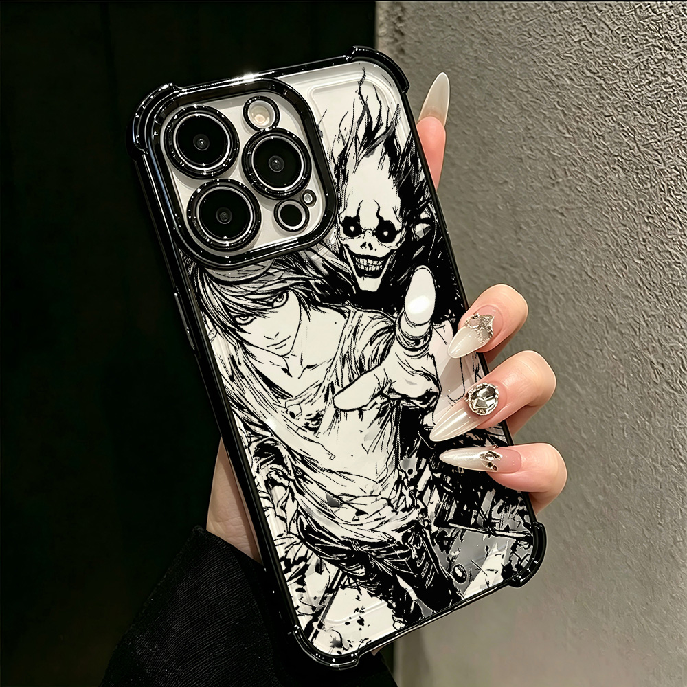 جراب هاتف مطلي جديد مضاد للسقو - مراجعة Death Note Replica وسعره