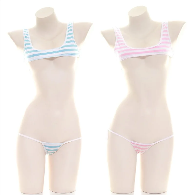 ملابس سباحة نسائية بيكيني ثلاث - مراجعة Anime Cosplay Bikini وسعره