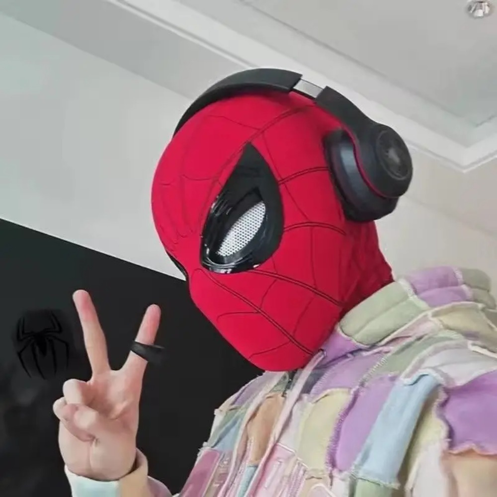 قناع جديد للرأس مع عيون متحركة - مراجعة Anime Cosplay Real وسعره