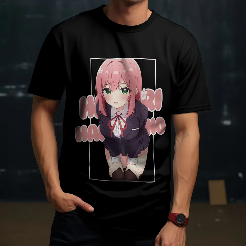 تي شيرت أنيمي بطبعة 100 صديقة  - مراجعة Anime Cosplay Girlfriend وسعره