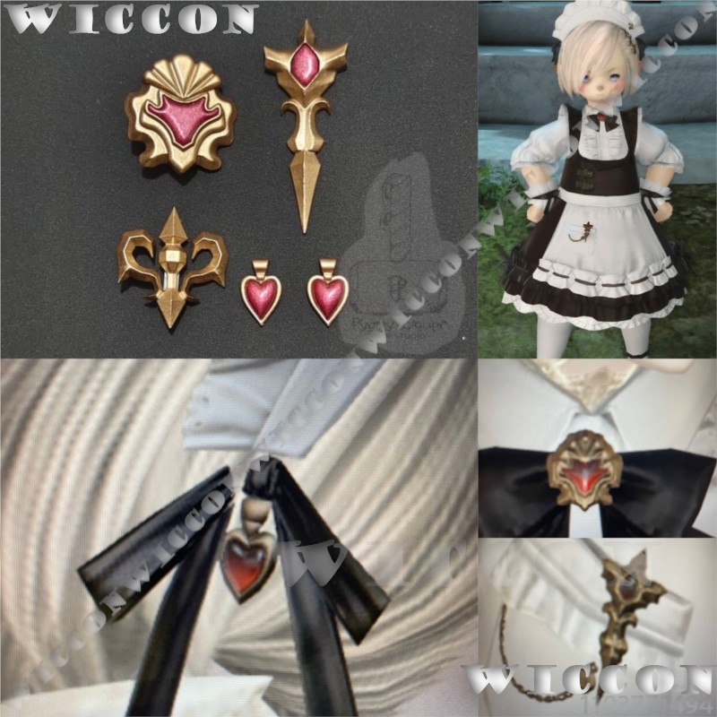 مجموعة إكسسوارات زي الخادمة ال - مراجعة Anime Cosplay Diy وسعره