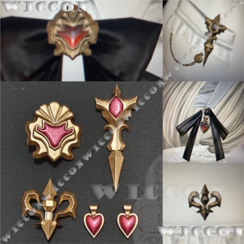 مجموعة إكسسوارات زي الخادمة ال - مراجعة Anime Cosplay Diy وسعره
