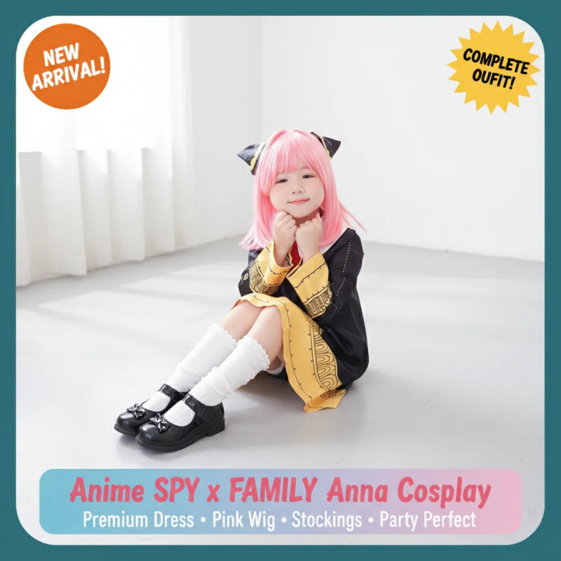 ▶ ❤ زي تنكري أنمي SPY X FAMILY - مراجعة Spy Family Outfit وسعره