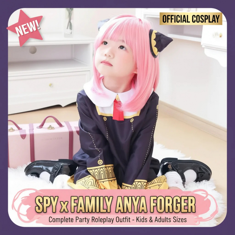 ▶ ❤ زي تنكري أنمي SPY X FAMILY - مراجعة Spy Family Outfit وسعره