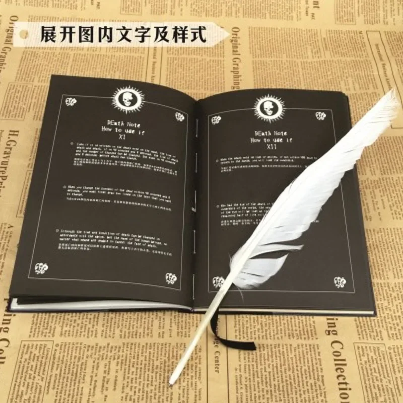 مجموعة دفتر ملاحظات أنيمي ديث  - مراجعة Death Note Replica وسعره