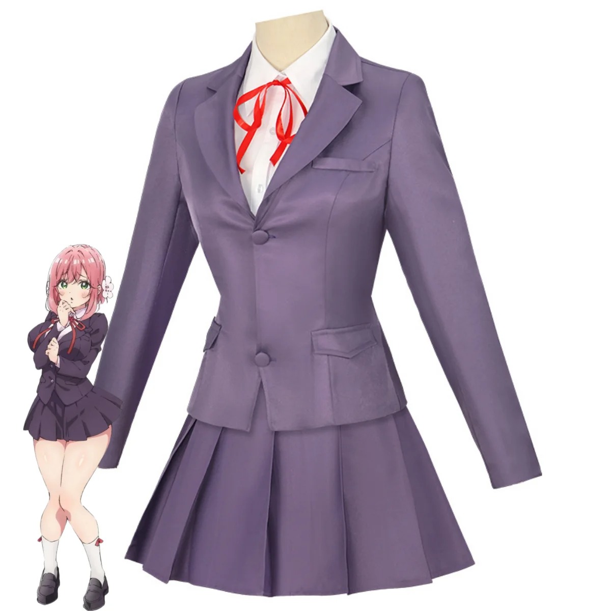 أزياء أنيمي 100 الصديقات التي  - مراجعة Anime Cosplay Girlfriend وسعره
