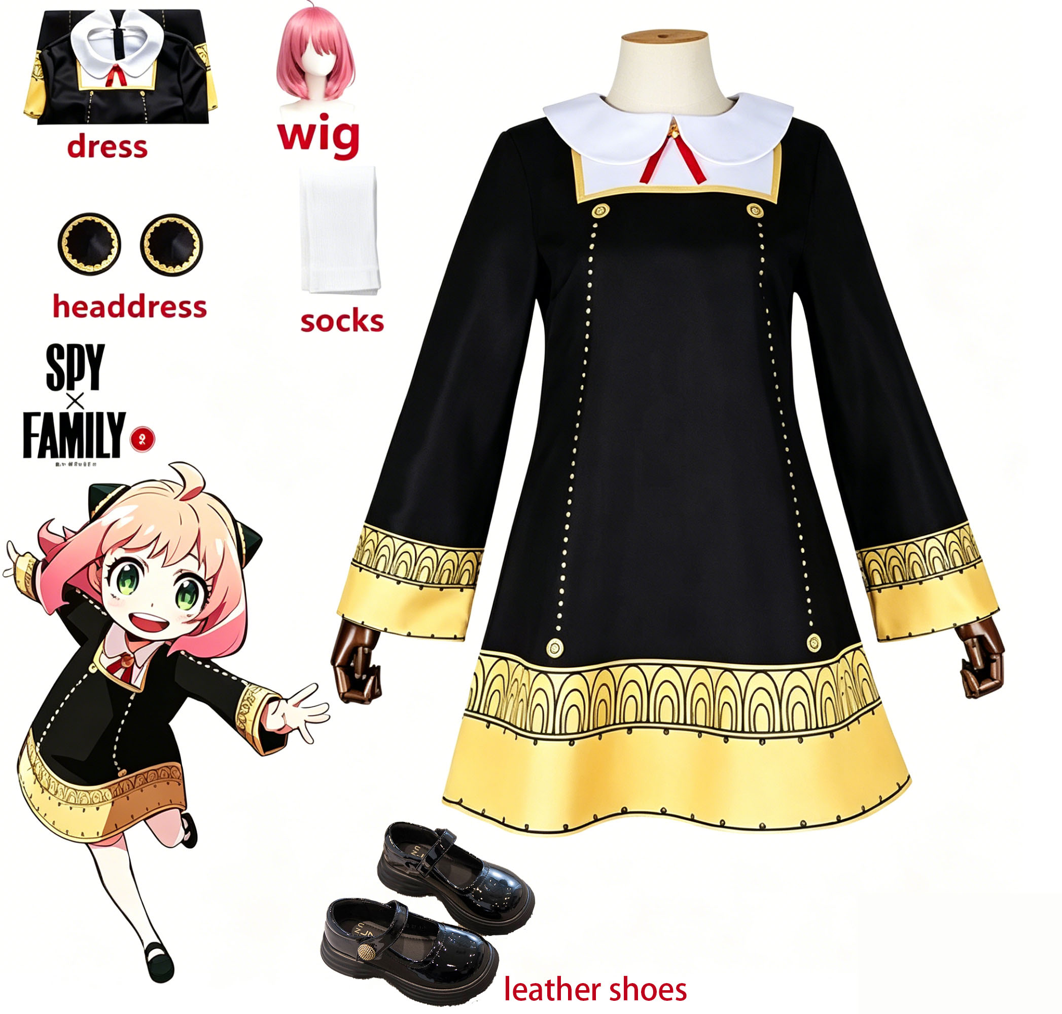 زي تنكري لشخصية أنيا فورجر من  - مراجعة Spy Family Outfit وسعره